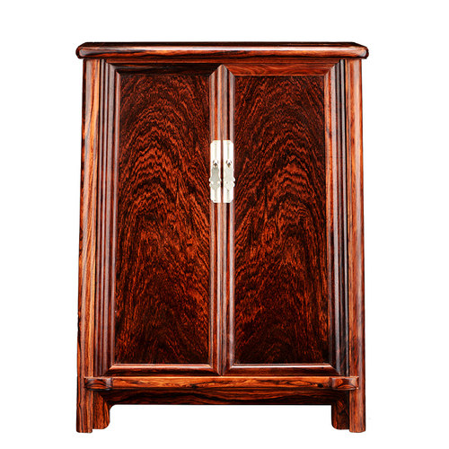 海南黄花梨圆角柜独板对门老油梨高油密榫卯结构降香黄檀明式家具 - 图3