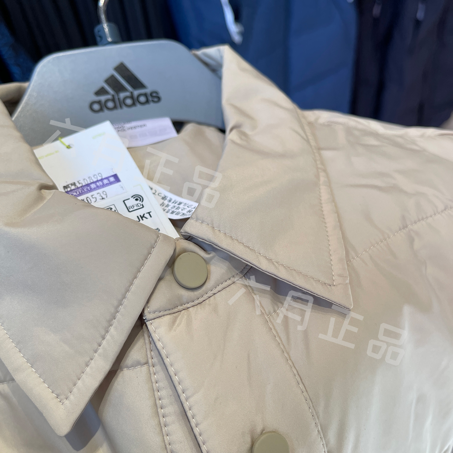 ADIDAS阿迪达斯NEO男冬季外套运动休闲立领保暖棉衣棉服 HM9889 - 图1