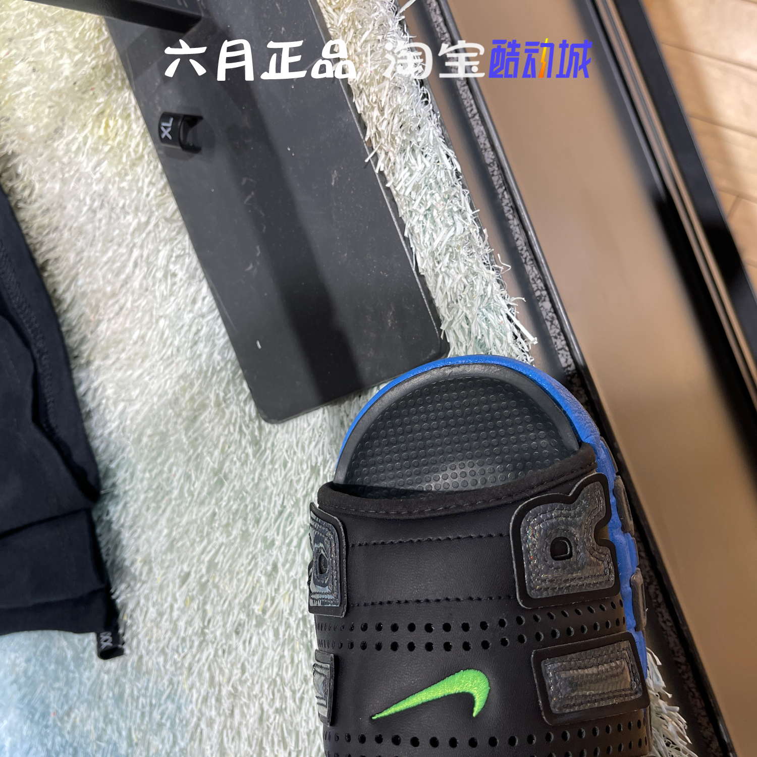 正品NIKE耐克男子轻便户外耐磨运动拖鞋沙滩鞋一字拖 FN8893-034 - 图2