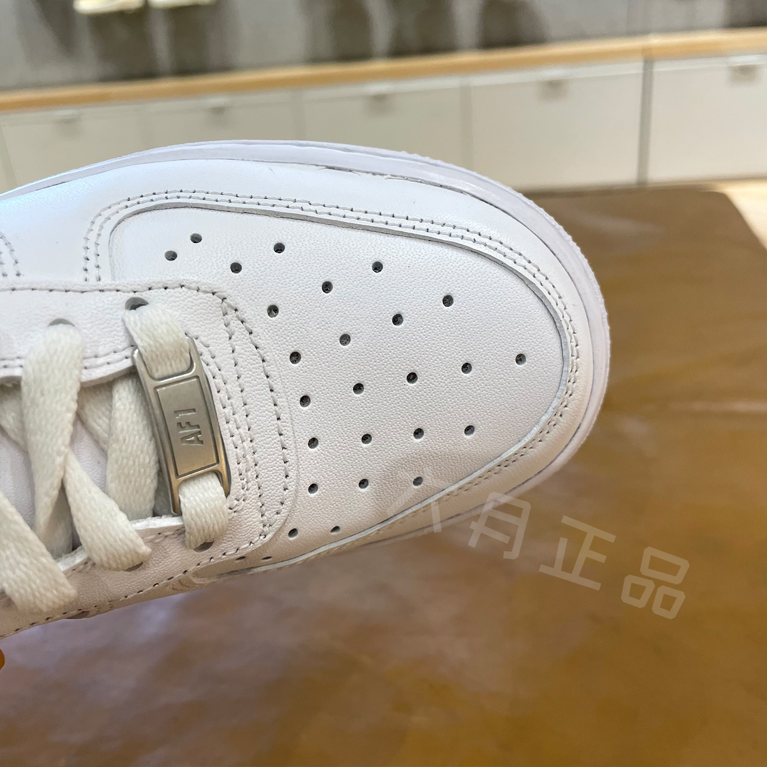 NIKE AIR FORCE 1 AF1空军一号女子低帮透气休闲鞋板鞋DD8959-100 - 图2