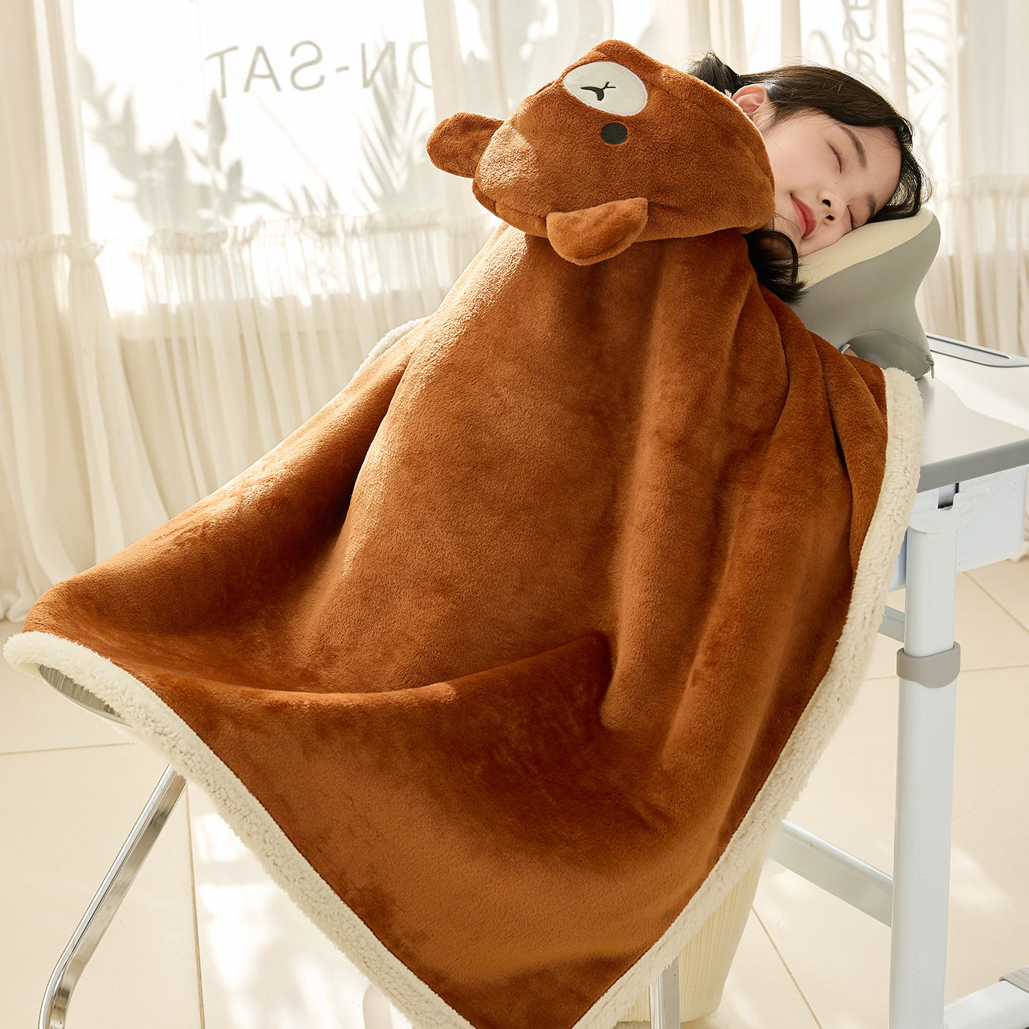 中小学生加厚防风寒盖毯毛毯宿舍儿童午睡毯空调房披肩毯午休,淘宝优惠券,粉丝福利购,淘宝优惠卷