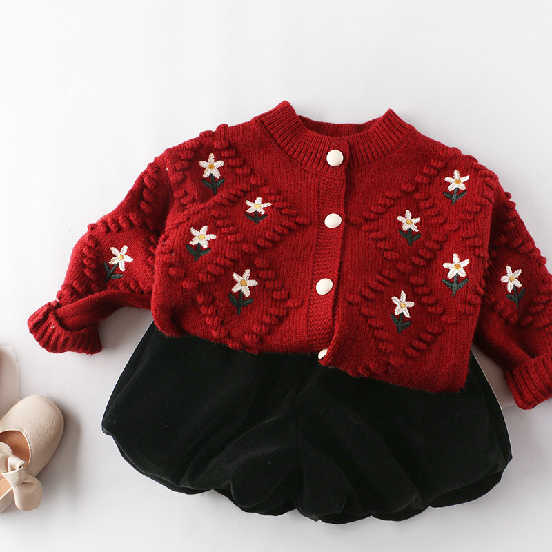 女童花苞短裤春秋新款洋气外穿灯笼裤休闲裤子儿童女宝宝丝绒裙裤,淘宝优惠券,粉丝福利购,淘宝优惠卷