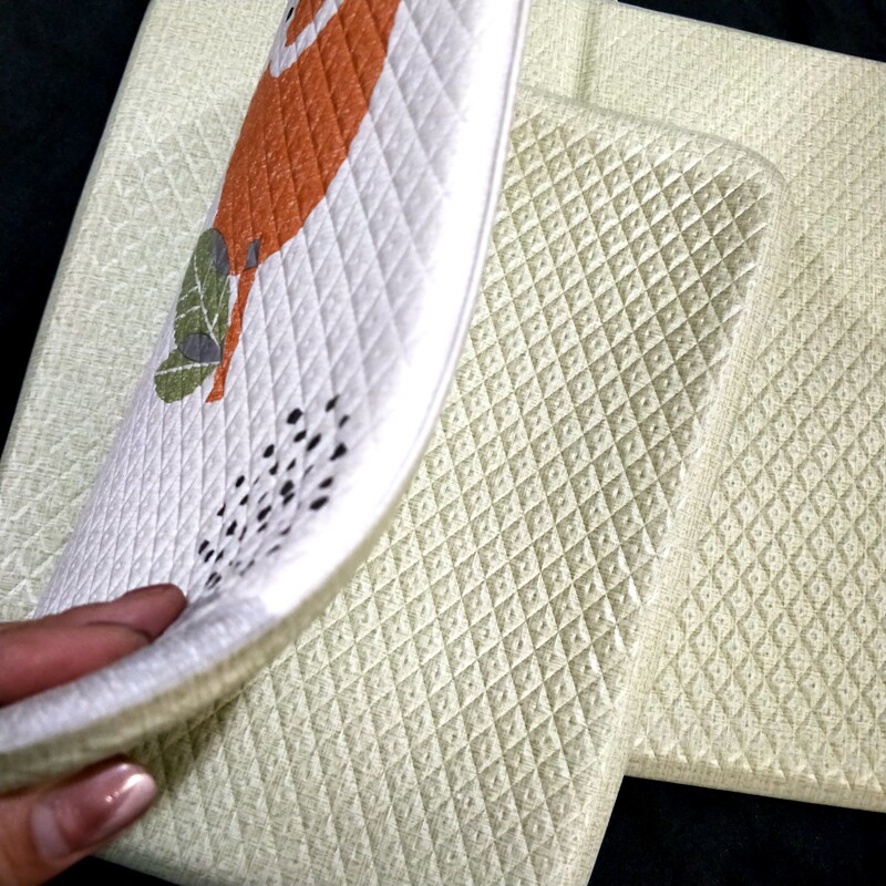 韩国进口卡通可折叠加厚坐垫椅垫洗澡垫防水保暖户外旅行便携包邮