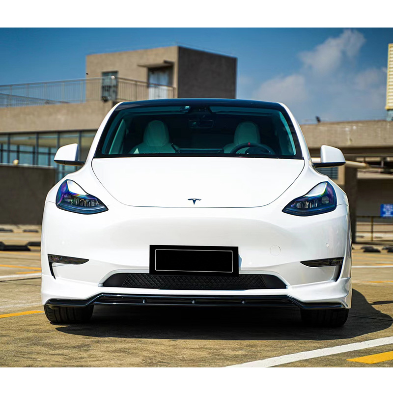 适用于特斯拉model y Yofer改装包围前铲侧裙后唇尾翼MODELY前唇-图0