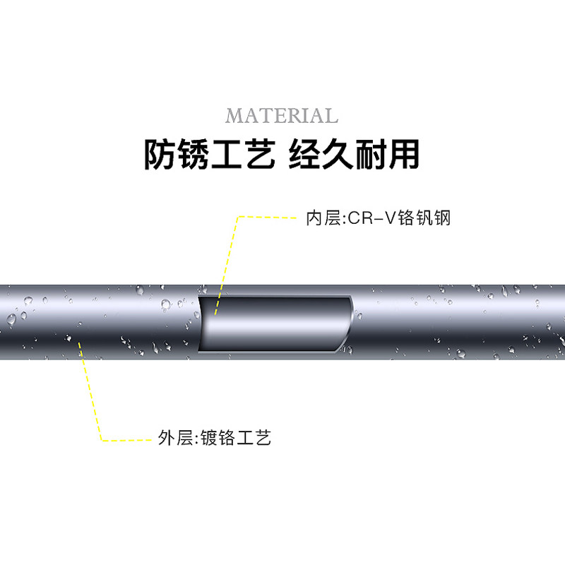 开拓台湾制造工业级一字十字螺丝刀带磁性强力超硬家用电工起子 - 图2