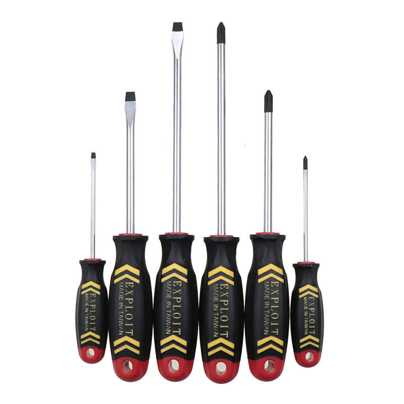 开拓台湾制造工业级一字十字螺丝刀带磁性强力超硬家用电工起子 - 图3