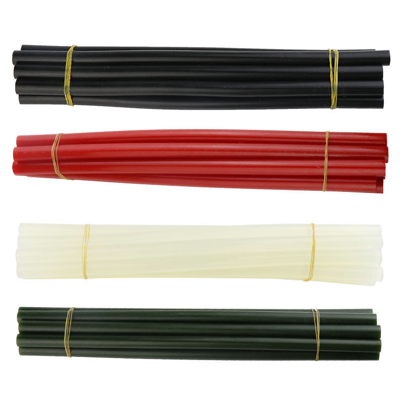 开拓 透明/黑色热熔胶条 7-11mm高粘度无烟热熔胶棒 220122,淘宝优惠券,粉丝福利购,淘宝优惠卷