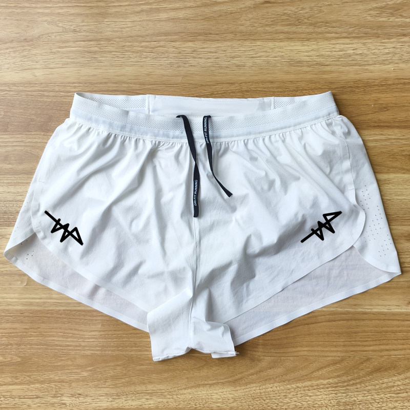 男子半开叉后袋短裤钻石联赛马拉松田径三分短跑紧身裤可订LOGO,淘宝优惠券,粉丝福利购,淘宝优惠卷