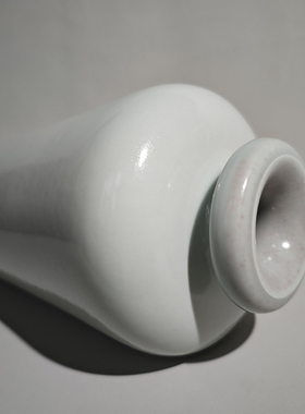 『颂雅琴社』雷堂茶器 青白釉一春花事瓶 中号 花瓶 赏瓶