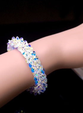 高档小众轻奢风奢华假奥地利水晶