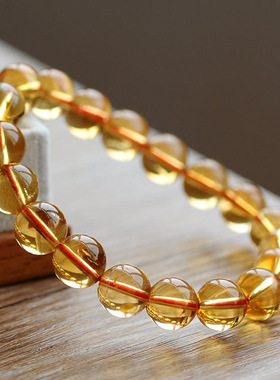 简约甜美财富收藏天然水晶手链