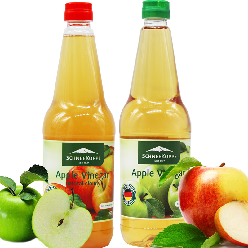 德国进口水果原浆纯酿无糖苹果醋发酵食用沙拉