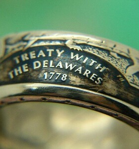 硬币指环雕刻硬币手工戒指欧美