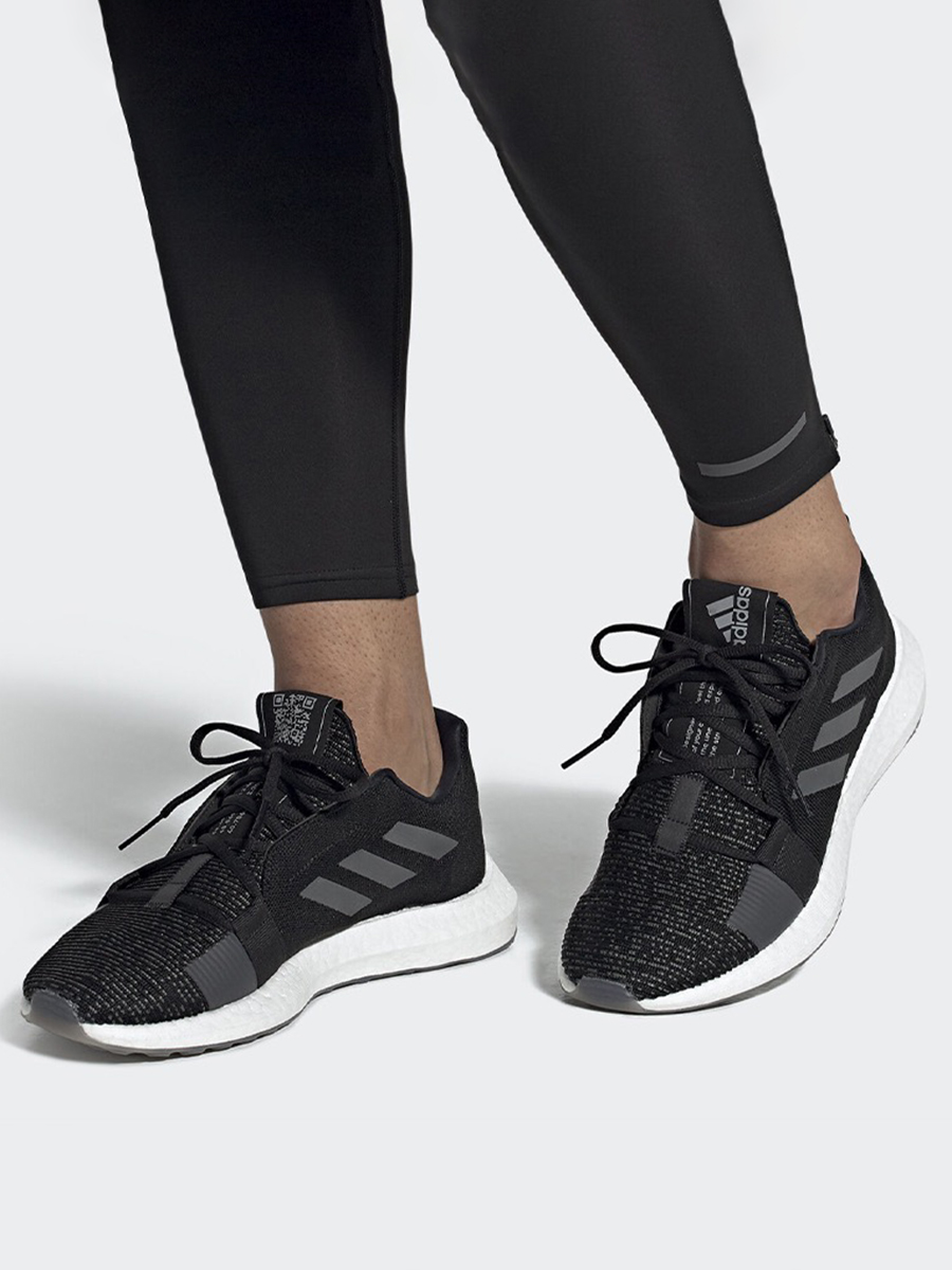 Adidas阿迪达斯男鞋正品SENSEBOOST轻便透气缓震运动跑步鞋EG0960 - 图2