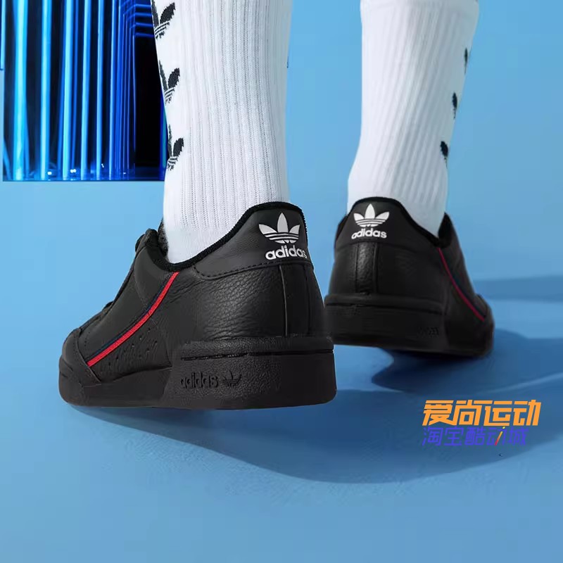 阿迪达斯鞋子男女正品三叶草Adidas2024秋季运动鞋休闲板鞋G27707 - 图0