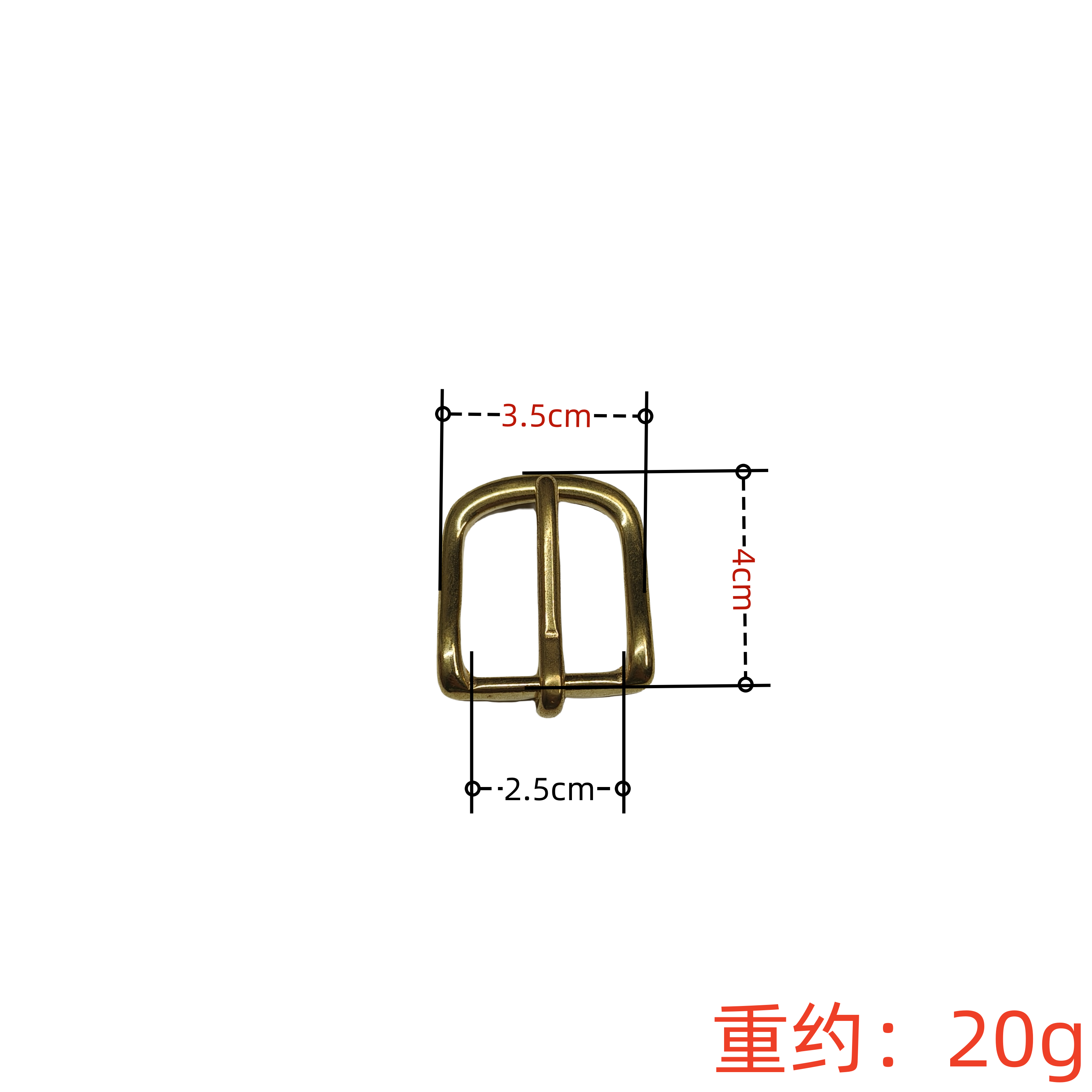 折冲府甲胄皮带扣 20个包邮 - 图1