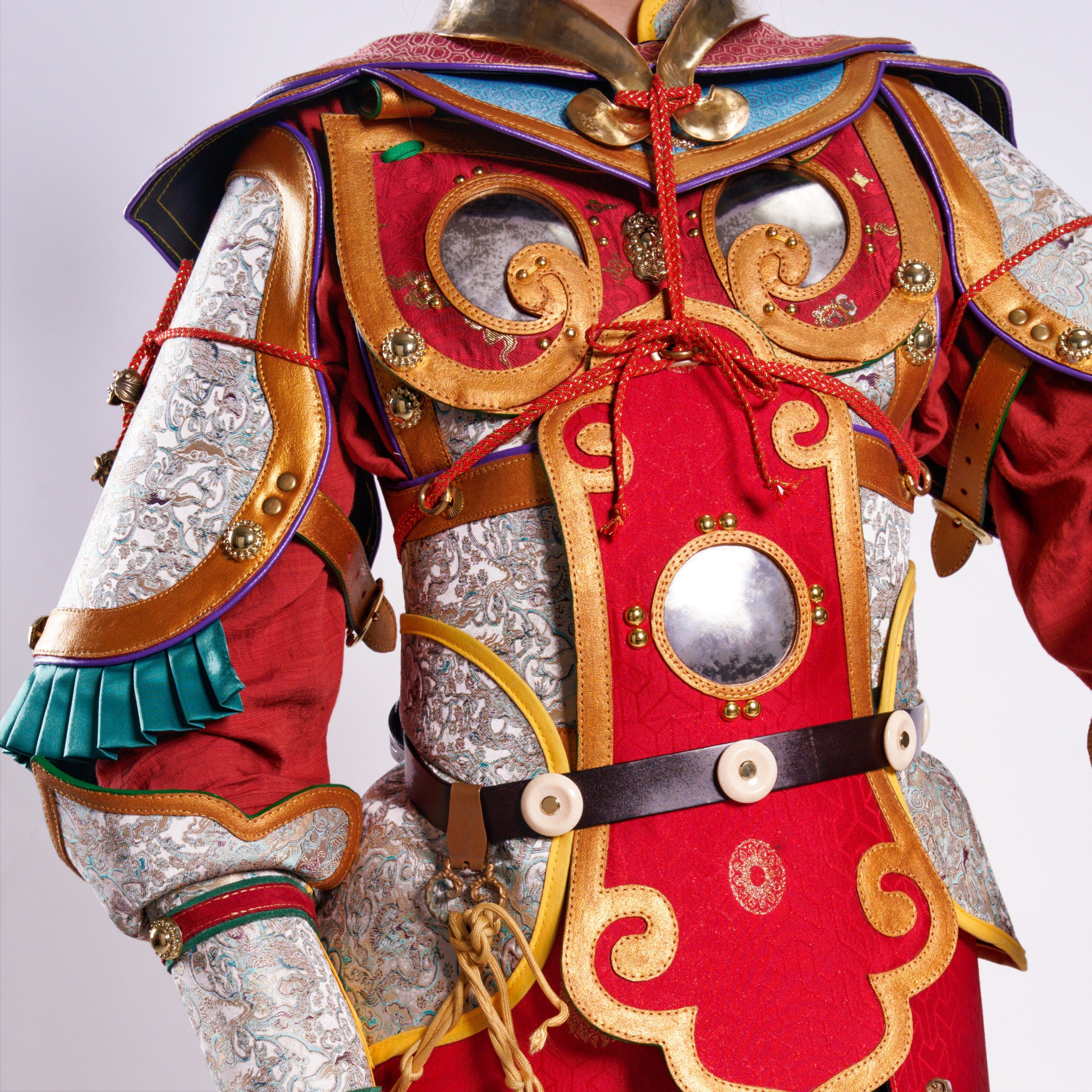 【折冲府】中国甲胄唐十三甲之绢甲真人可穿唐甲盔甲铠甲,淘宝优惠券,粉丝福利购,淘宝优惠卷