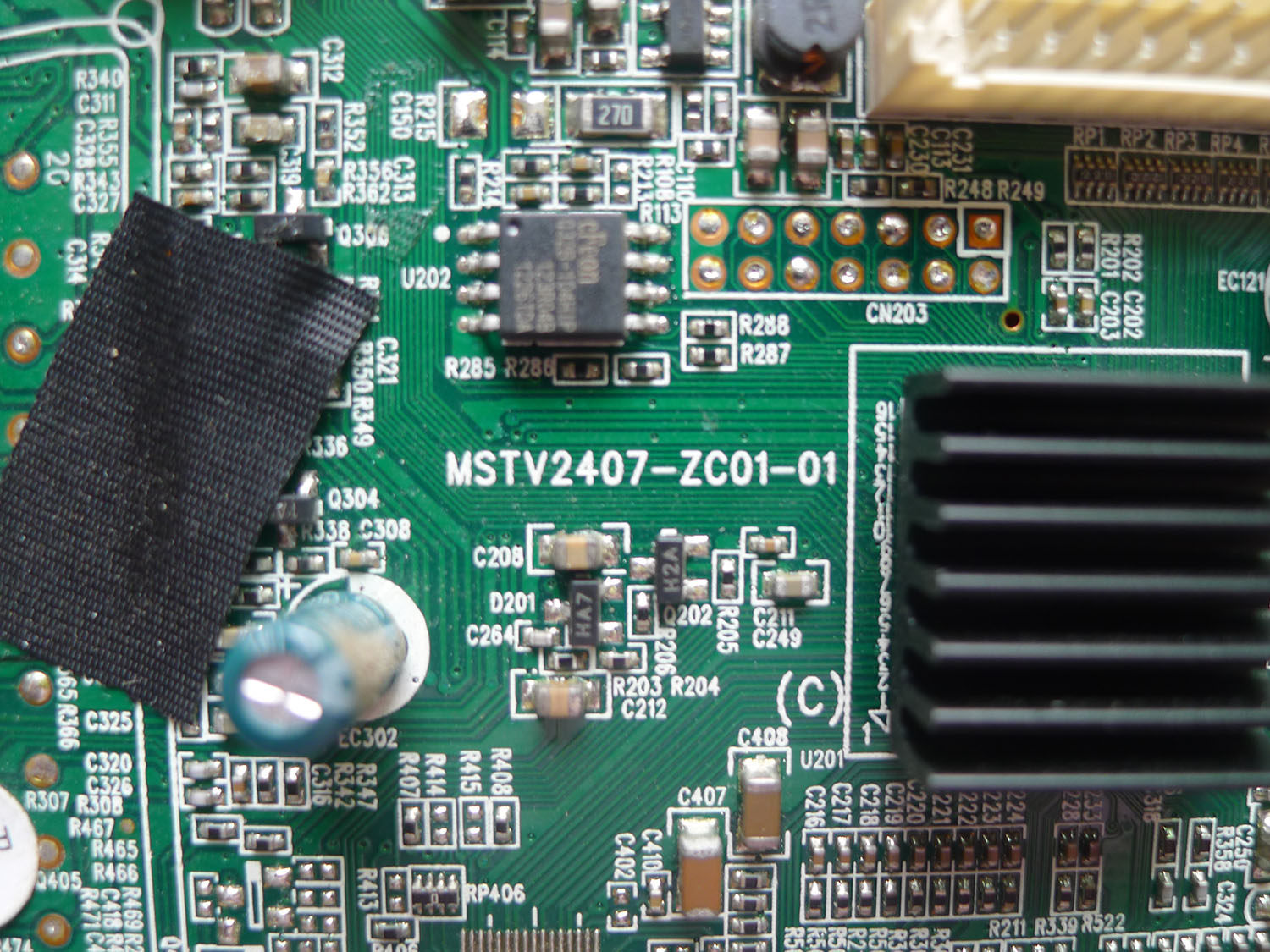 海尔LE32B50 LE32H320D H32E16 LE32D881主板MSTV2407-ZC01-01_虎窝淘