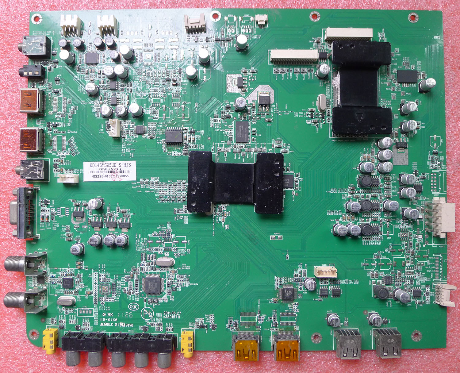 原装康佳液晶电视机KDL46MS95UD主板35015711配屏LTA460HQ12-图3