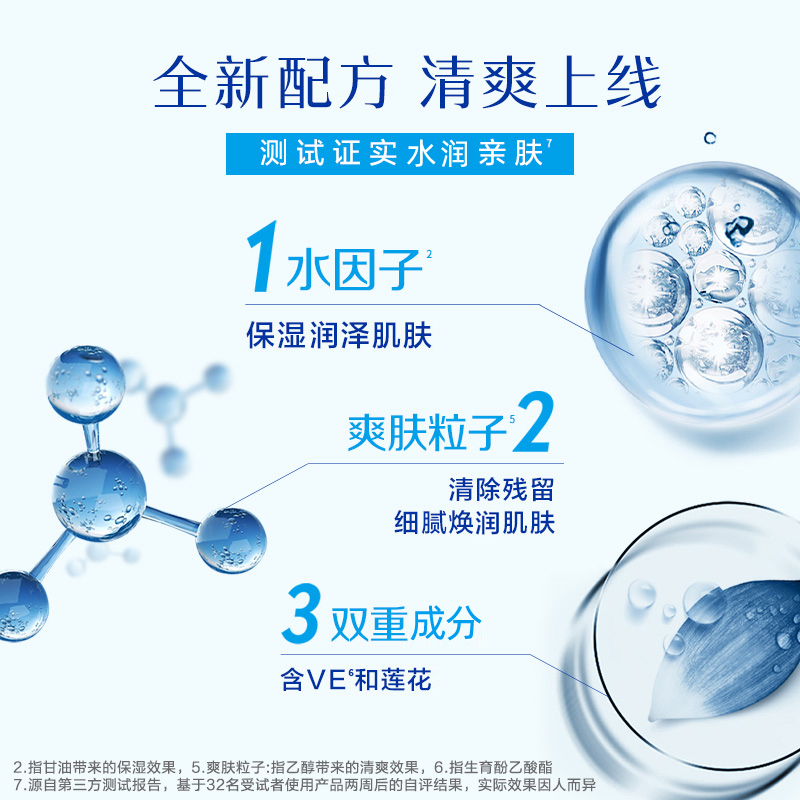 妮维雅丝润爽肤水200ml*2保湿补水滋润护肤品女化妆水学生男春夏