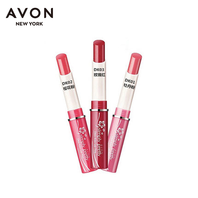 格律诗化妆品专营店Avon/雅芳淡彩水亮润唇膏唇蜜 轻口红 饱满好气色 滋润保湿3