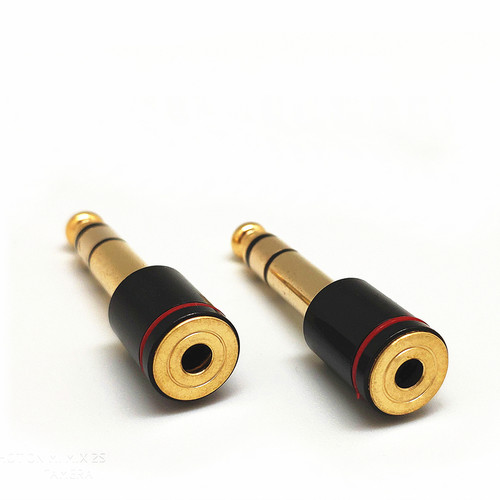 6.5转3.5mm转接头音响吉他音频插头电钢电子琴话筒耳机转换器 - 图3