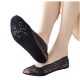 Summer women's pure cotton non-falling invisible lace boat socks