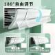 Central air conditioning outlet anti-direct blow windshield