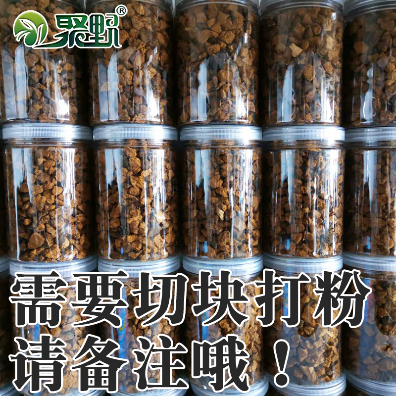 聚野桦褐孔菌桦树茸桦树黄500g长白山野生桦树泪黑金颗粒切块打粉 - 图1