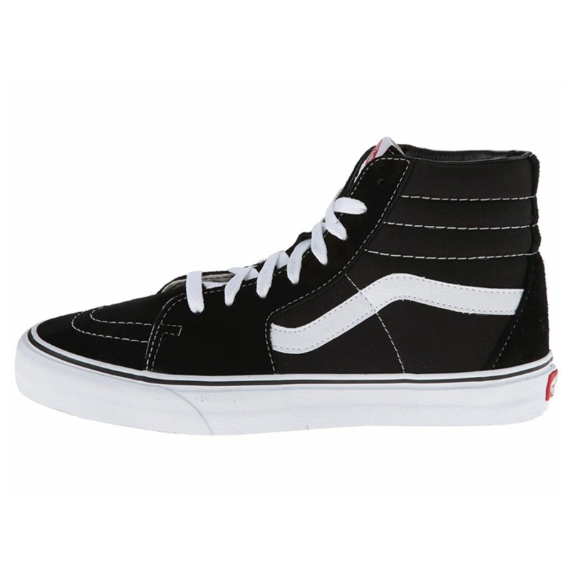 范斯VANS SK8-HI 经典款高帮男鞋女鞋黑白滑板帆布鞋 VN000D5IB8C - 图3