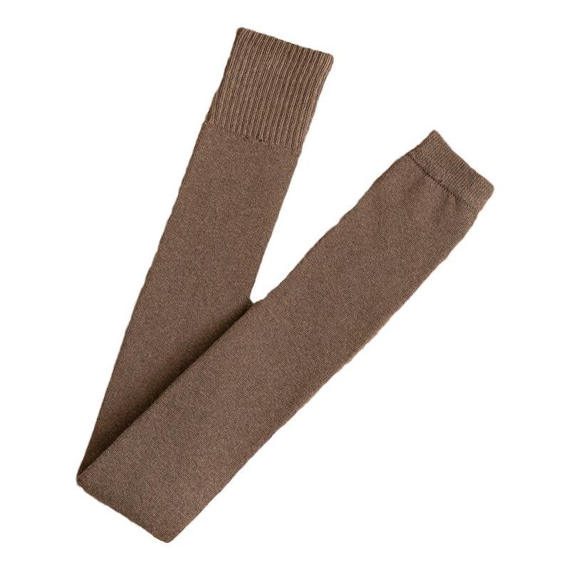 秋冬季加绒毛圈过膝袜子女冬天护膝保暖老寒腿九分长筒袜套JK高筒,淘宝优惠券,粉丝福利购,淘宝优惠卷