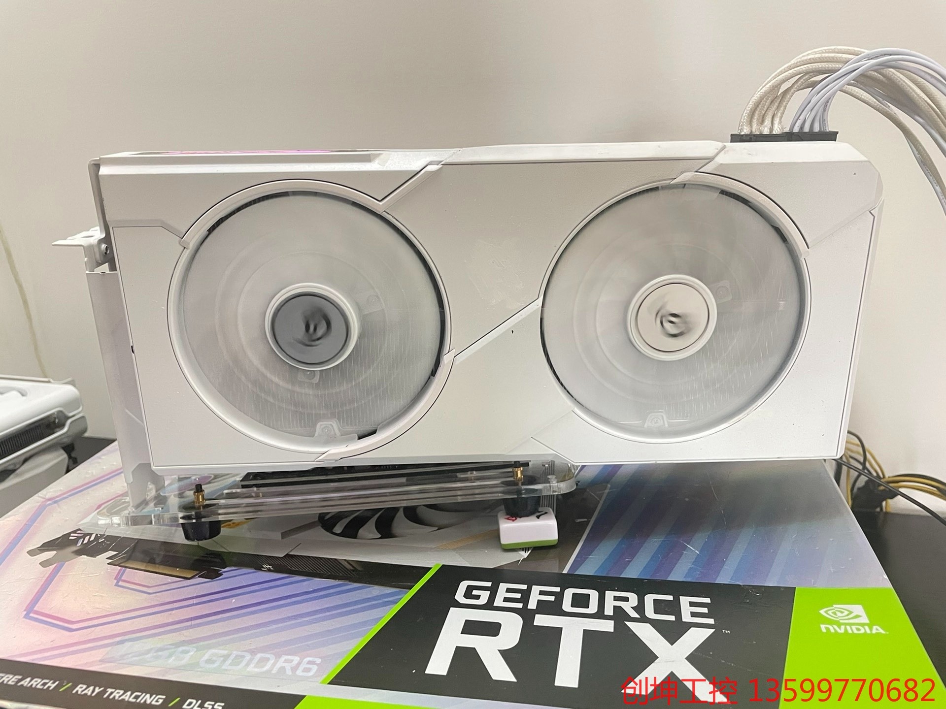 白色显卡 微星 RX5700xt 8G 魔龙 对标RTX20 - 图0