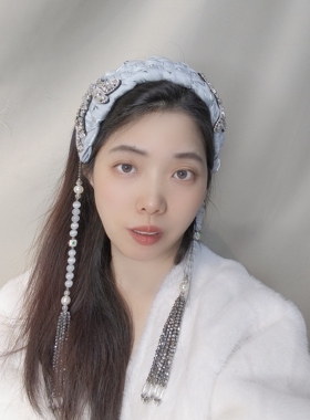 2026新款小众高级感流苏发箍