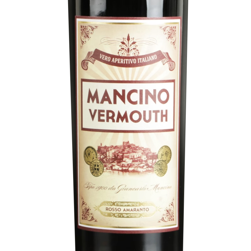 MANCINO VERMOUTH 曼奇诺红味美思酒 意大利威末酒洋酒正品行货 - 图0