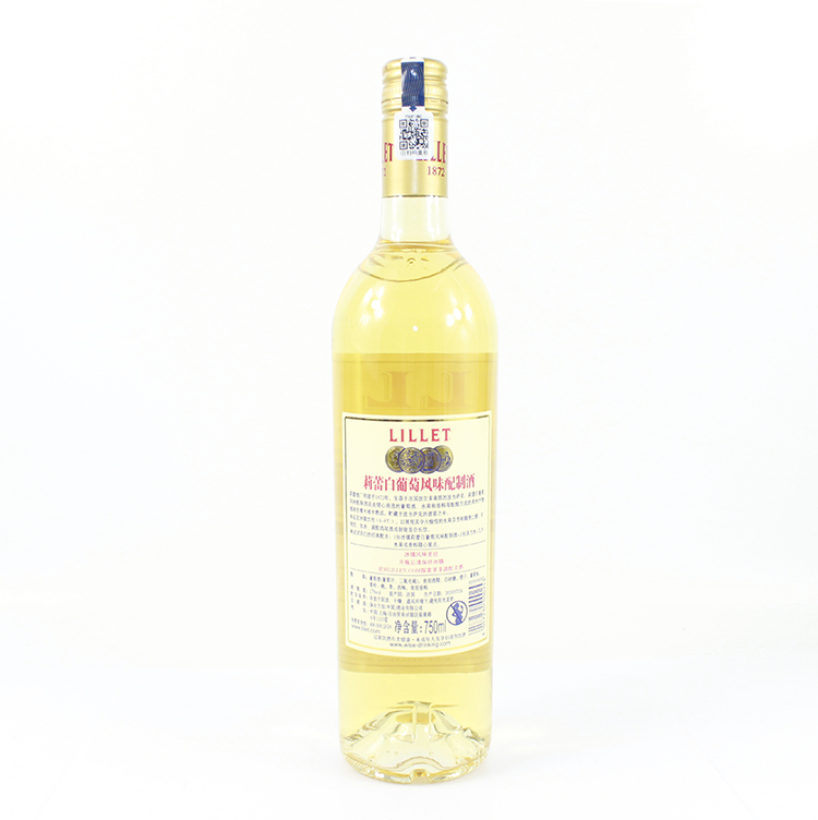 法国 LILLET Blanc利莱白利口酒/莉蕾白葡萄酒配制酒鸡尾酒调酒-图0