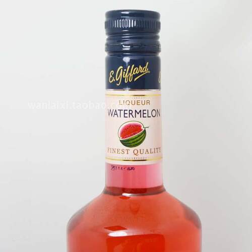 法国进口 Giffard Watermelon Liqueur 吉发得西瓜味利口酒 - 图1