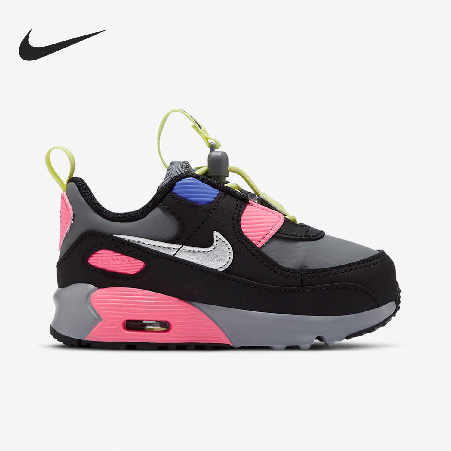 Nike/耐克正品 AIR MAX 90 TOGGLE TD小童休闲运动鞋 CV0065-004-图1