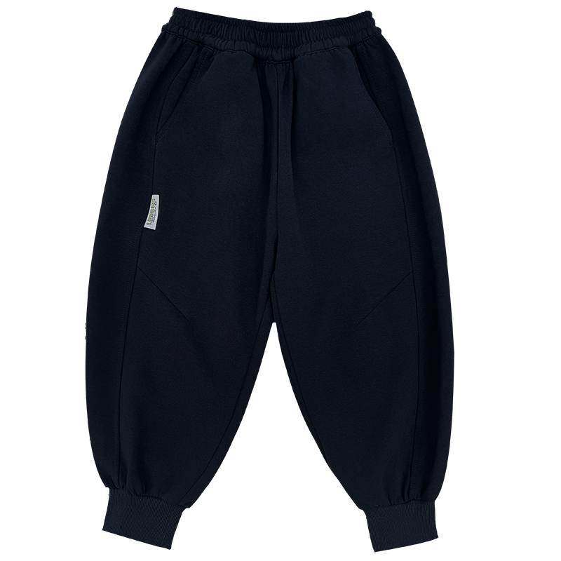 海妈家童装2025冬新款男童韩版加绒加厚儿童卫裤洋气运动裤子潮范,淘宝优惠券,粉丝福利购,淘宝优惠卷