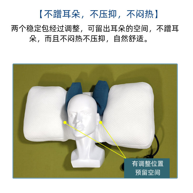 防侧睡枕头侧睡防法令纹睡觉颈椎枕防侧睡神器防翻身可调节仰睡枕,淘宝优惠券,粉丝福利购,淘宝优惠卷