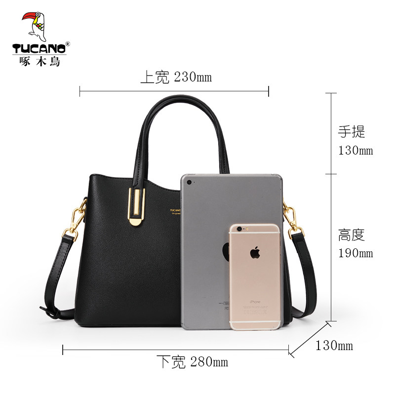啄木鸟2020新款潮大容量单肩手提包 彦阁服饰女士包袋