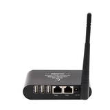 Одно двойное USB Wireless Wi -Fi Network Printer Scanning Общее устройство USB -модифицированное беспроводное сервер печати