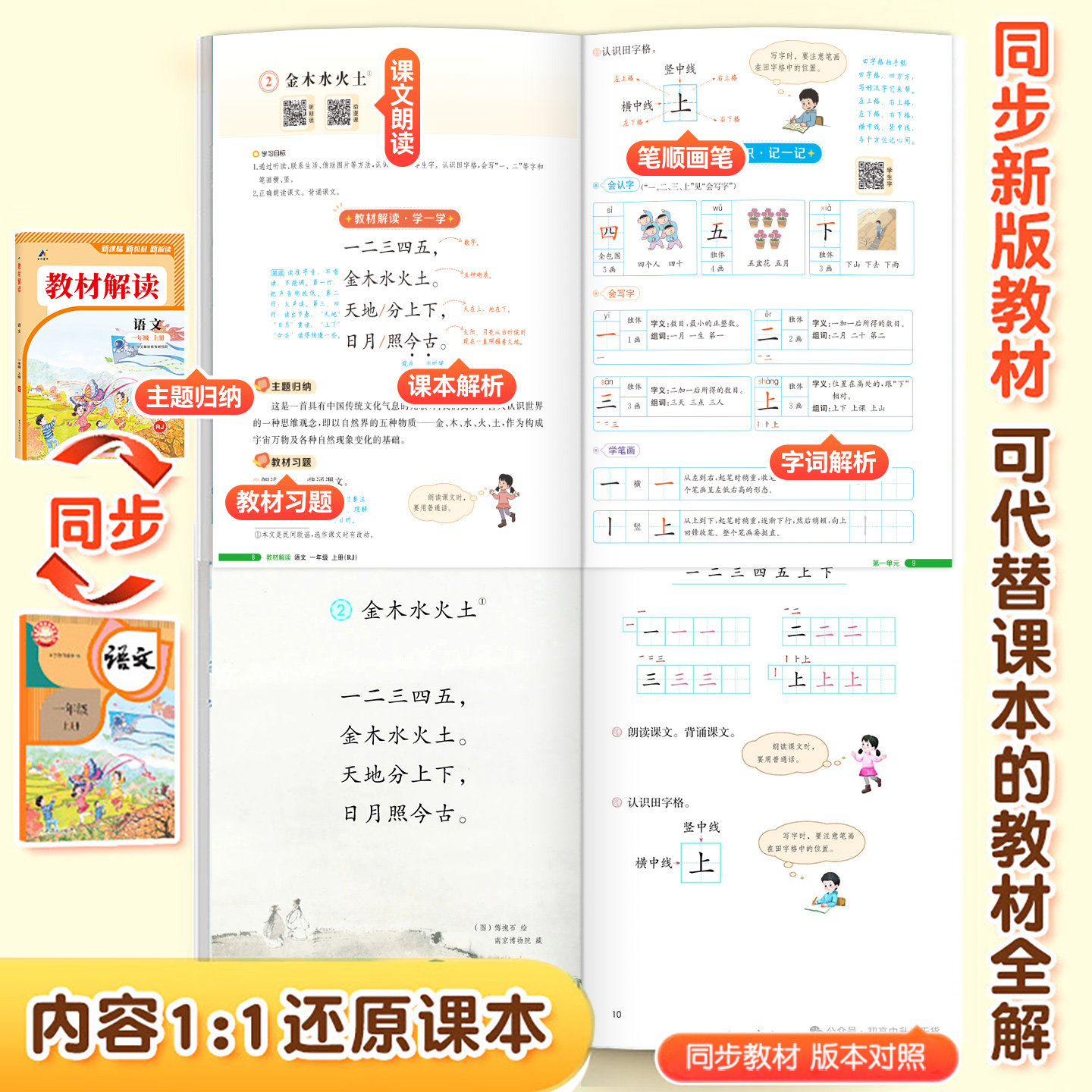 2026秋新版小学教材解读一二年级三四年级五六年级上册下册语文数学英语人教版北师大苏教外研同步课本教材全解析七彩课堂笔记资料