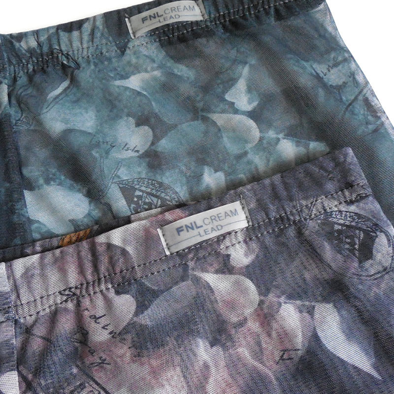 2条 富妮来男士全网纱8464平角裤中腰夏季速干裤头平脚裤透气8269,淘宝优惠券,粉丝福利购,淘宝优惠卷