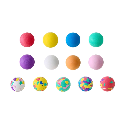 Радужная игрушка, большой резиновый прыгучий мяч, кот, домашний питомец