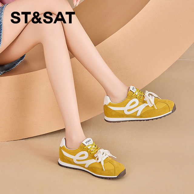 Saturday women's shoes 2025 new autumn retro moral training shoes