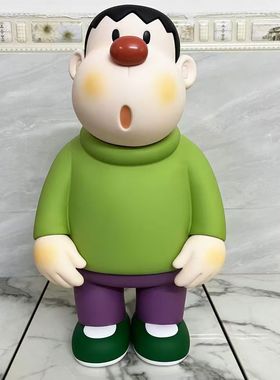 大号歪头胖虎落地大摆件客厅电视柜玄关酒柜台面装饰品潮玩摆件