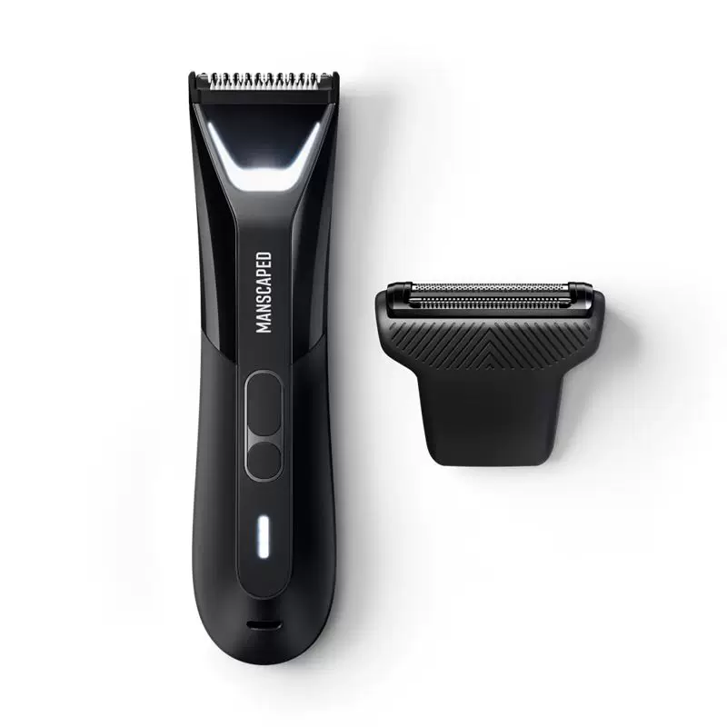 [MANSCAPED газонокосилка 5.0 ULTRA новый беспроводной триммер для тела, двойной лезвий]