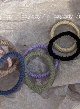 超好看的颜色又好用发圈