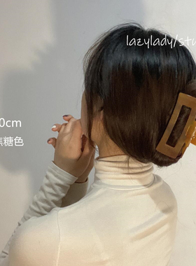 中号东大门人鱼色醋酸抓夹