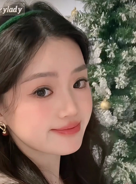 毛线素色细细的发箍毛线日韩